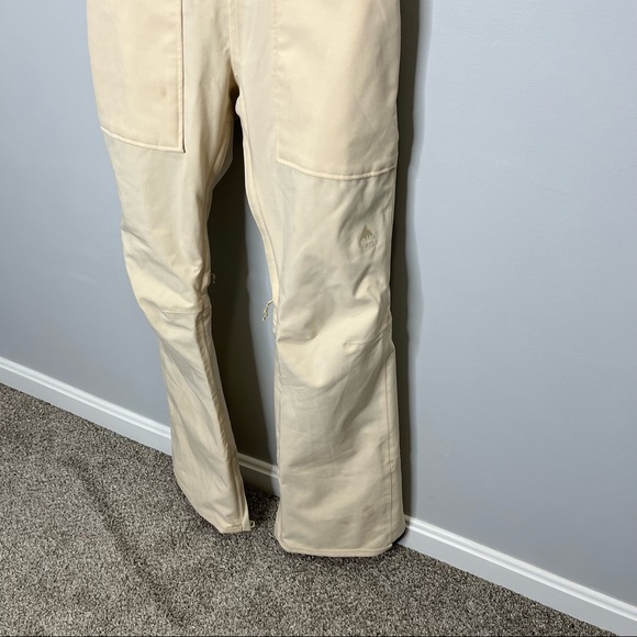 🦋🌙 BURTON | Cream Overall Snowboard Ski or Snow Bibs Pants SOLD - Picture 10 of 16